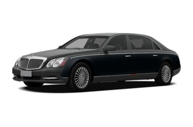 3/4 Front Glamour 2012 Maybach 57