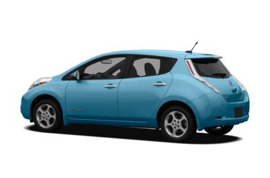 Surround 3/4 Rear - Drivers Side  2012 Nissan LEAF