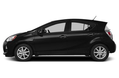 90 Degree Profile 2012 Toyota Prius c