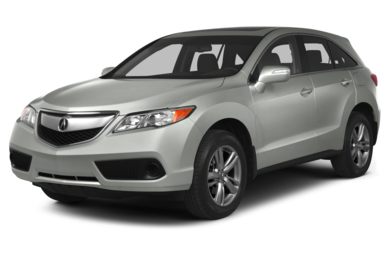 3/4 Front Glamour 2013 Acura RDX