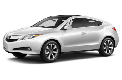 3/4 Front Glamour 2013 Acura ZDX