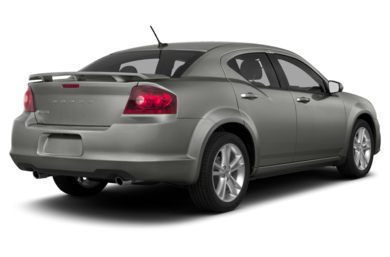 3/4 Rear Glamour  2013 Dodge Avenger