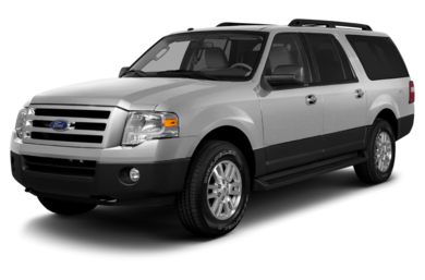 3/4 Front Glamour 2013 Ford Expedition EL