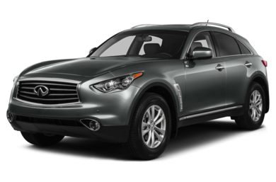 3/4 Front Glamour 2013 Infiniti FX37