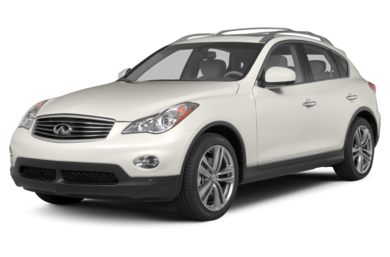3/4 Front Glamour 2013 Infiniti EX37