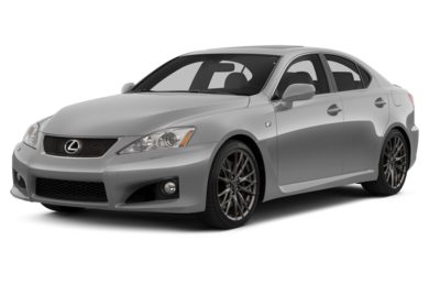 3/4 Front Glamour 2013 Lexus IS-F