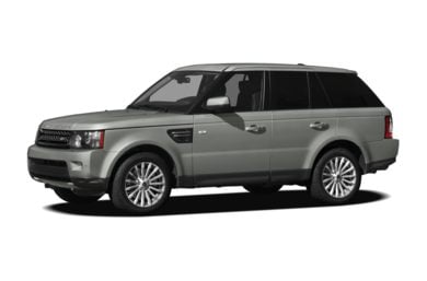 3/4 Front Glamour 2013 Land Rover Range Rover Sport