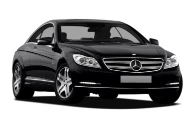 3/4 Front Glamour 2013 Mercedes-Benz CL600