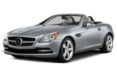3/4 Front Glamour 2013 Mercedes-Benz SLK350