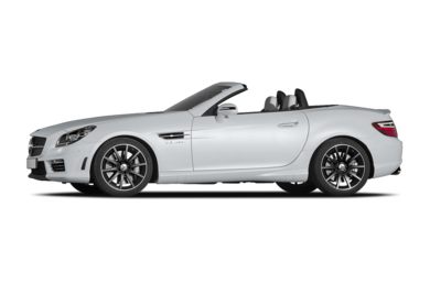 3/4 Front Glamour 2013 Mercedes-Benz SLK55 AMG