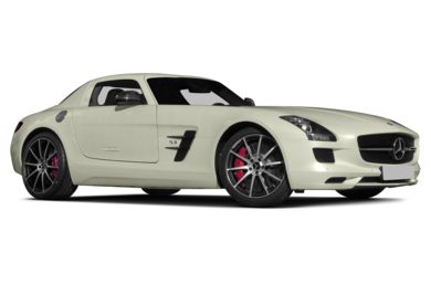 3/4 Front Glamour 2013 Mercedes-Benz SLS AMG