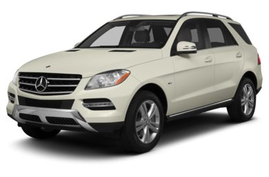 3/4 Front Glamour 2013 Mercedes-Benz ML350