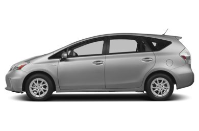 90 Degree Profile 2013 Toyota Prius v