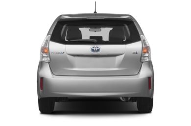 Rear Profile  2013 Toyota Prius v