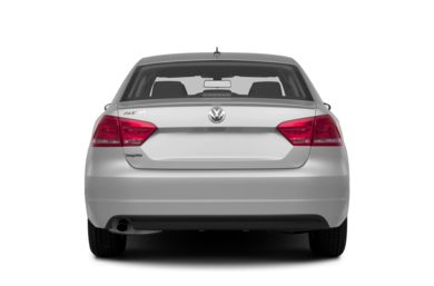 Rear Profile  2013 Volkswagen Passat