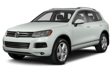 3/4 Front Glamour 2013 Volkswagen Touareg Hybrid
