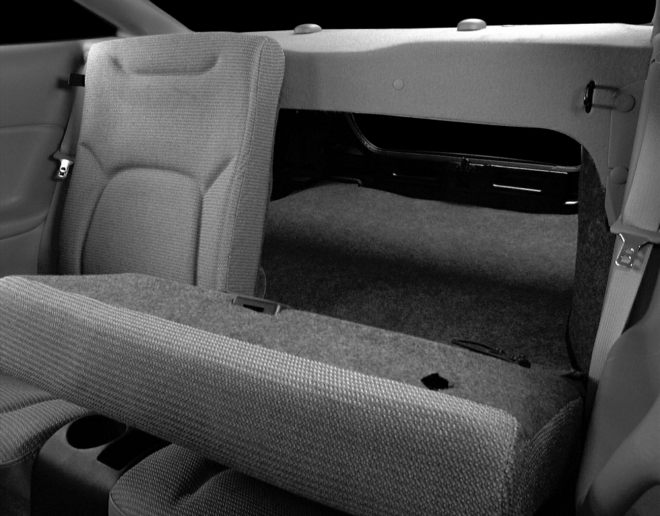 Rear Seats 1/2 Folded Down 