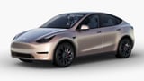 2024 Tesla Model Y in Rose Gold