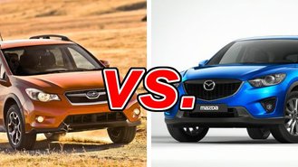 mazda cx vs subaru crossover reliability