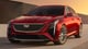2025 Cadillac CT5 luxury sedan refresh red color