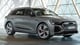 Audi Q8 e-tron EV SUV silver color front view