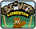 Image that says "Beaver Badminton".