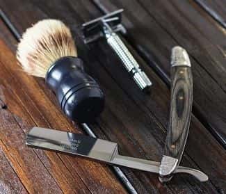 Image of shaving tools.