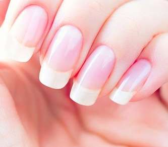 Close up image of long nails.