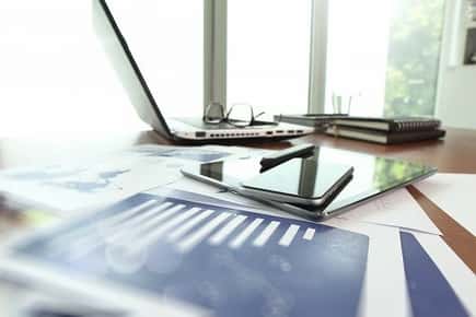 Image of an office desk.