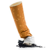 image of cigarette butt. 