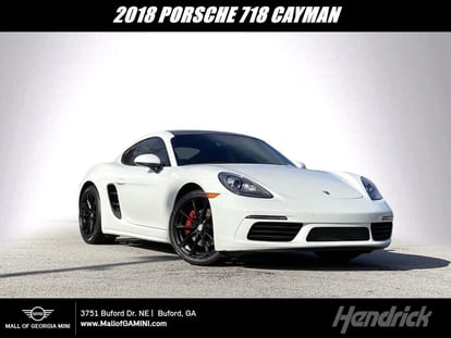 2018 Porsche 718 Cayman