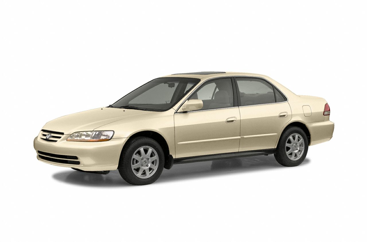 2002 Satin Silver Metallic Honda Accord EX V6 Coupe #49245300 ...