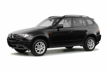 3/4 Front Glamour 2004 BMW X3