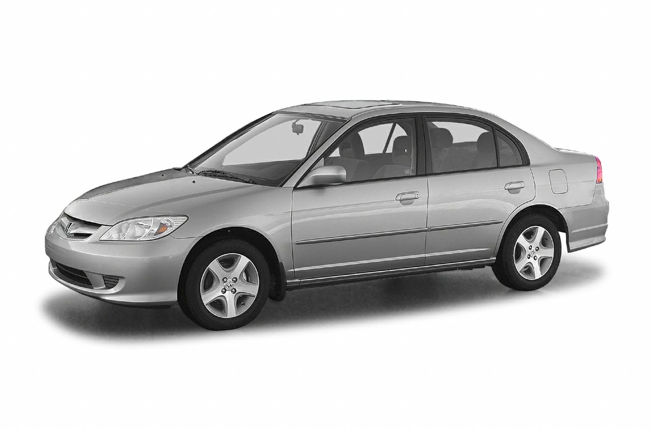 2005 Magnesium Metallic Honda Civic EX Sedan #20615970 | GTCarLot ...