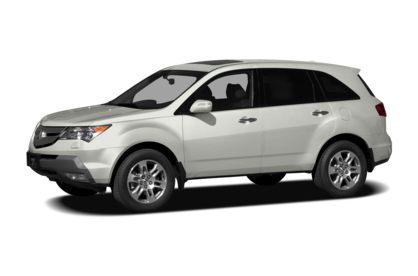 3/4 Front Glamour 2007 Acura MDX