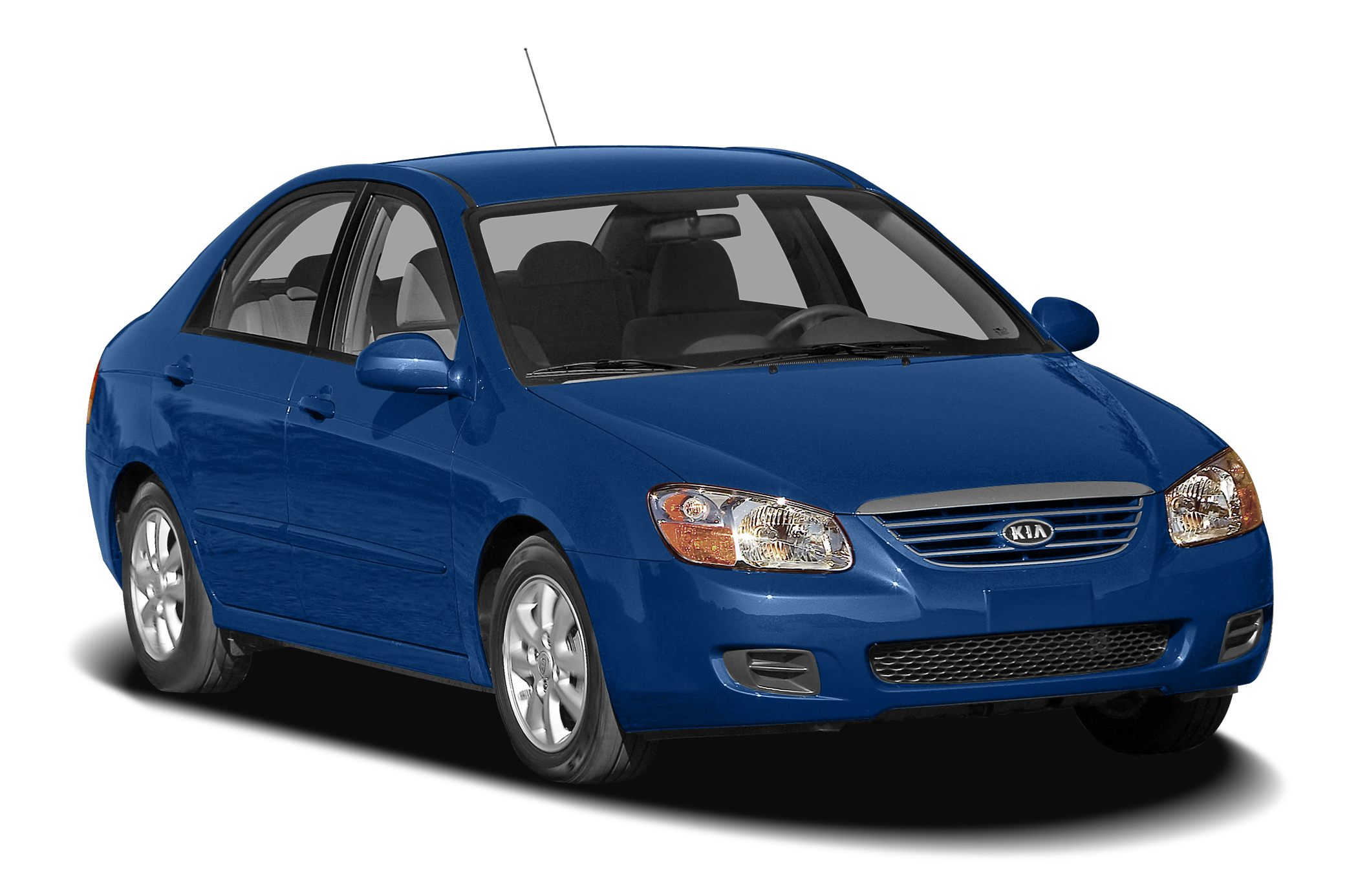 2008 Deep Ocean Blue Kia Spectra EX Sedan #15276925 | GTCarLot.com ...