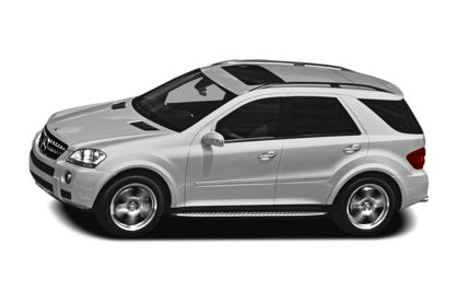 3/4 Front Glamour 2007 Mercedes-Benz ML63 AMG