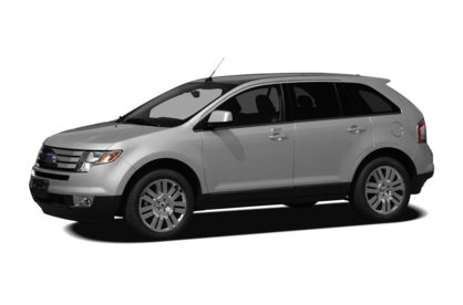 3/4 Front Glamour 2010 Ford Edge