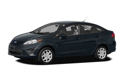 3/4 Front Glamour 2011 Ford Fiesta