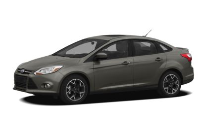 3/4 Front Glamour 2012 Ford Focus