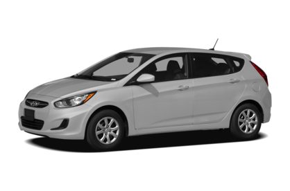 3/4 Front Glamour 2012 Hyundai Accent