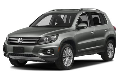 3/4 Front Glamour 2017 Volkswagen Tiguan Limited