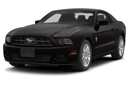 3/4 Front Glamour 2014 Ford Mustang