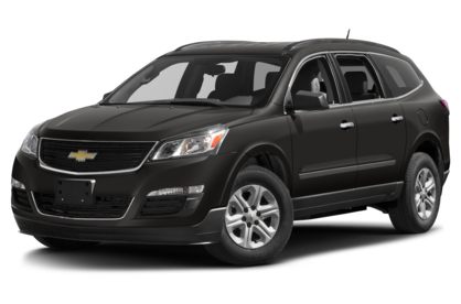 3/4 Front Glamour 2017 Chevrolet Traverse