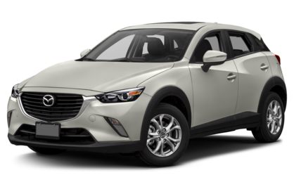 3/4 Front Glamour 2016 Mazda CX-3