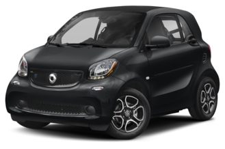 3/4 Front Glamour 2019 smart EQ fortwo