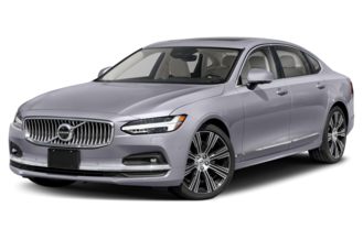 3/4 Front Glamour 2024 Volvo S90
