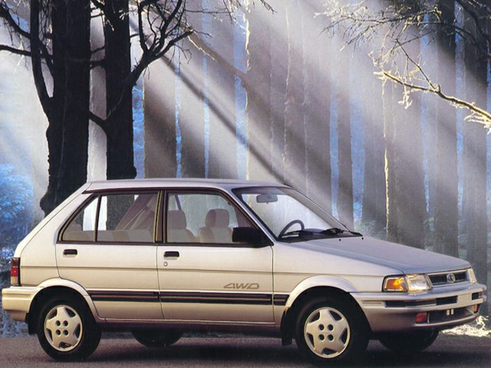 1994 Subaru Justy Specs, Safety Rating & MPG - CarsDirect