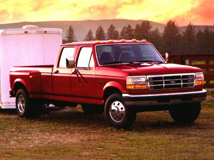Ford f250 1997 gas milage #7