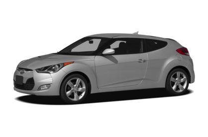 3/4 Front Glamour 2012 Hyundai Veloster